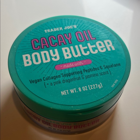 Trader Joe’s Cacay Oil Body Butter - Teal - Picture 1 of 5